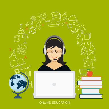 kız ile online eğitim