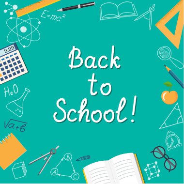 Turkuaz okul için Banner