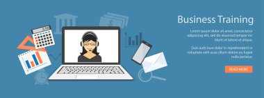 design for website of business training