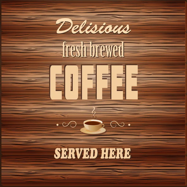 Banner voor koffiehuis — Stockvector