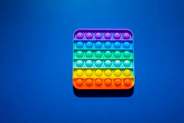 Regenbogen Pop es zappeln Spielzeug — Stockfoto