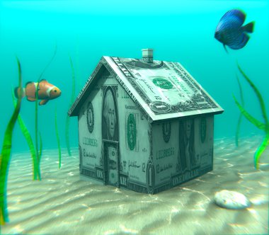 Underwater Mortgage clipart