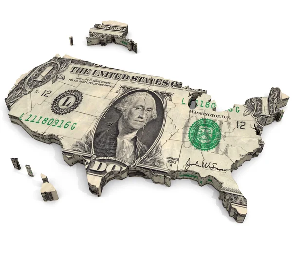 United States of Dollars — Stock fotografie