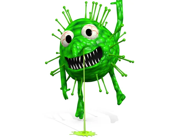 Influenza Virus - Still Hanging Around: — Stok fotoğraf