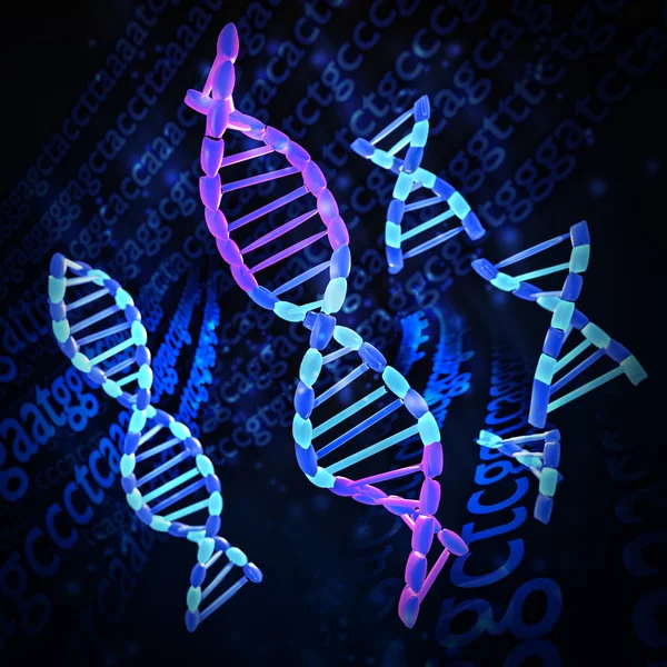 Ilustración de empalme de ADN —  Fotos de Stock