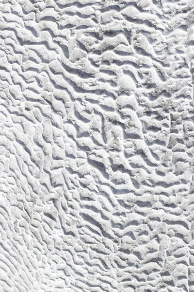 Grauweiße Textur aus Pamukkale-Calcium-Travertin, feines Muster. — Stockfoto