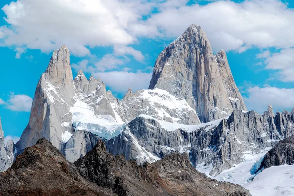 Monte Fitz Roy Patagonya Arjantin — Stok fotoğraf