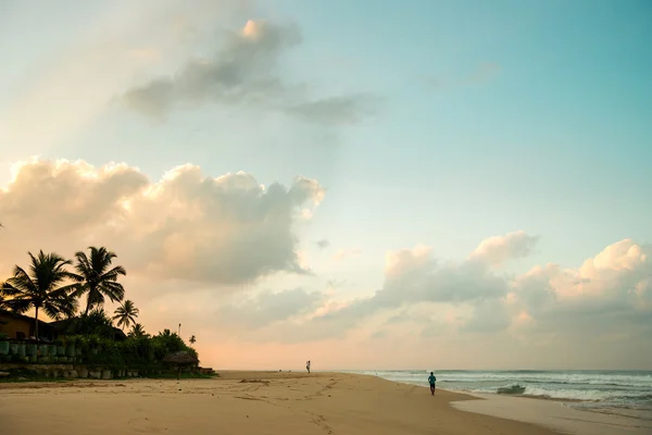 Meeresstrand am Morgen — Stockfoto