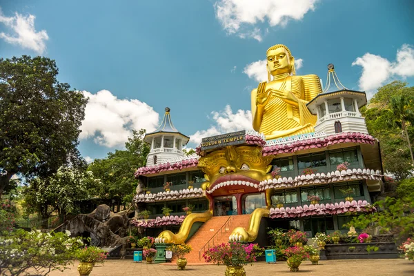 dambulla, sri lanka tapınakta mağara. 