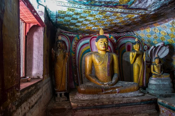 Cave temple i dambulla, sri lanka. — Stockfoto