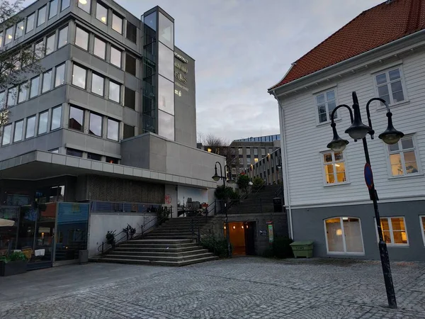 Stavanger Norwegen November 2019 Blick Auf Die Straßen Der Stadt — Stockfoto