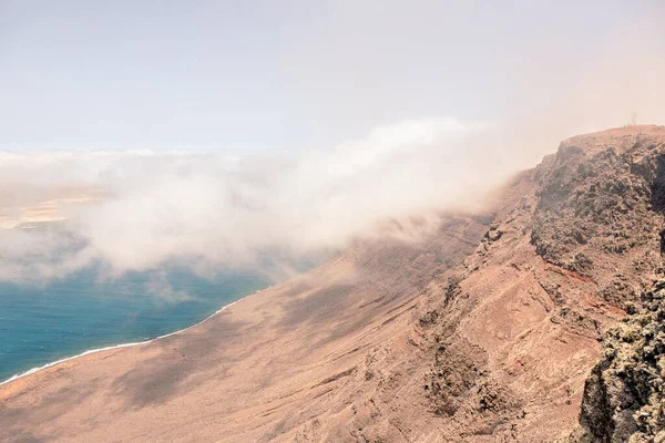 View Landscape Mirador Del Rio Lanzarote Canary Island Spain — Stock Photo, Image