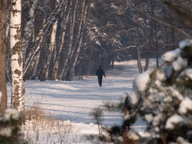 Ukrayna 'nın kar yağışına bakın.