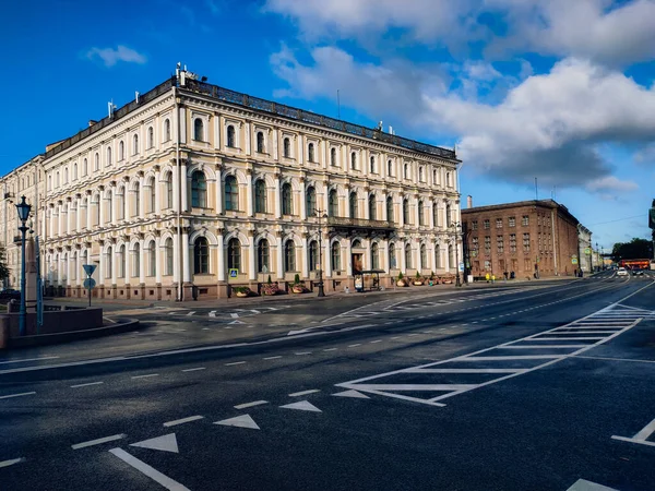 Sint Petersburg Rusland September 2019 Casual Uitzicht Beroemde Architectuur Straten — Stockfoto