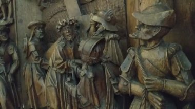 Saint Petersburg, Rusya - 22 Eylül 2019: Hermitage 'ın iç mimarisi ve sergileri hakkında günlük görüş