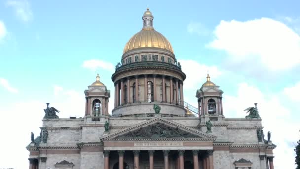 São Petersburgo Rússia Setembro 2019 Vista Casual Sobre Famosa Arquitetura — Vídeo de Stock