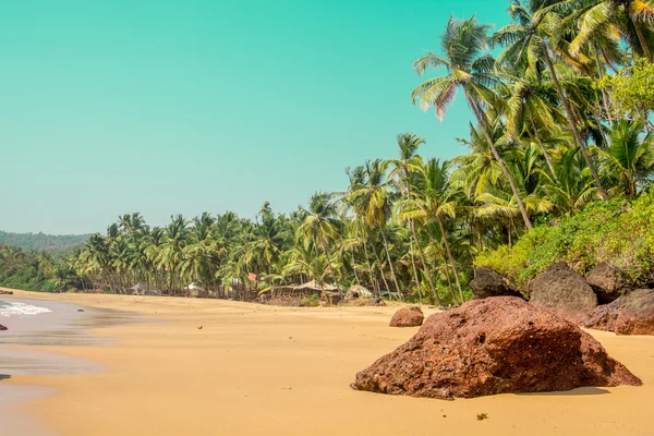 Cola beach, Goa, Indie — Stock fotografie