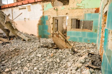 yıkık yükseklik Endüstriyel Bina