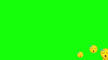 Düğme, aşk, alfa kanallı gülümseme ikonu gibi. Sosyal medya ikonu gibi. Sosyal medya simgesi canlandırması.