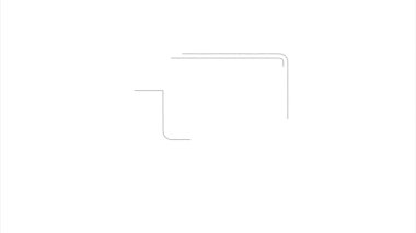 Elde ileti baloncuğu çizim biçimi. Hareket grafikleri