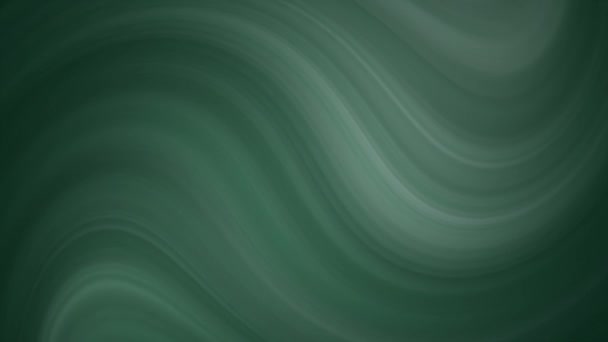 Yeşil sıvı arkaplan dalgası sıvı bileşimi — Stok video