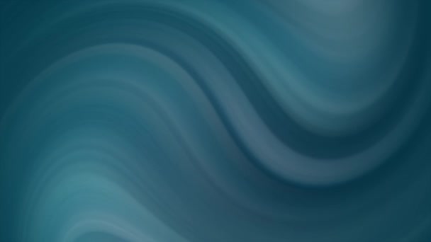 蓝色液体背景波液体成分 — 图库视频影像