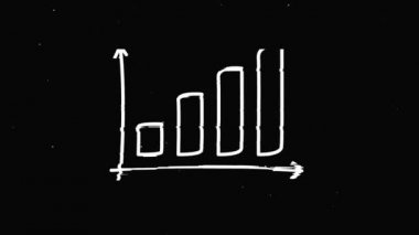 Grafik simgesi Vintage gürültüsü, arıza Sinyal Canlandırması.
