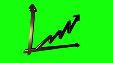 Para, finans, ödemeler. Finans simgesi tasarımı. Özet web simgesi. Hareket grafikleri.