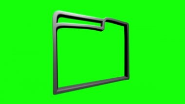 Sosyal medya ikonu tasarımı. Ana hatlı ağ simgesi. Hareket grafikleri.