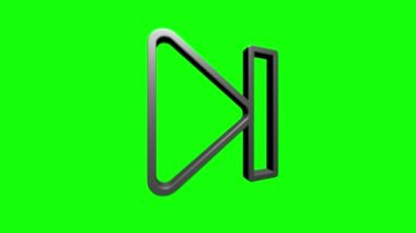 Beyaz arka planda teknoloji simgesi. Bilgi teknolojisi. Hareket grafikleri.