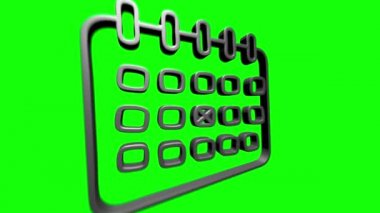 Ofis ikonu. Web simgesi seti. Ofis, her amaçla harika tasarım. Hareket grafikleri.