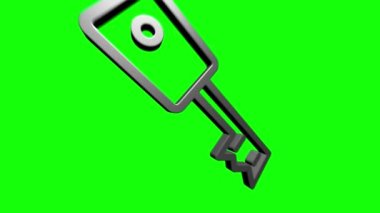 Para, finans, ödemeler. Finans 3D gümüş ikon tasarımı. Özet web simgesi. Hareket grafikleri.