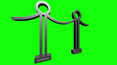 Sinema ile ilgili bilgiler 3 boyutlu altın ikonu içerir. Hareket grafikleri.