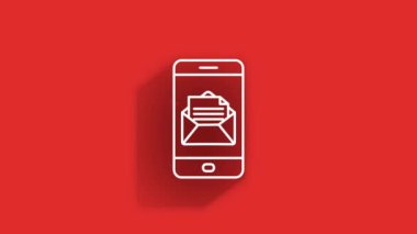 İş uzun gölge ikonu. Pazarlama ağı. Para çizgisi simgesi. Hareket grafikleri.