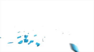 Para, finans, ödemeler. Finans 3D piksel ikon tasarımı. Özet web simgesi. Hareket grafikleri.