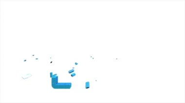 Para, finans, ödemeler. Finans 3D piksel ikon tasarımı. Özet web simgesi. Hareket grafikleri.
