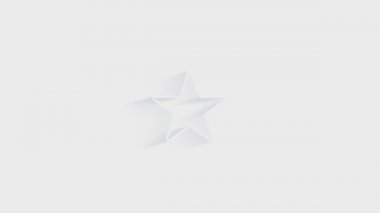 Sosyal medya 3D gölge tasarımı beyaz arkaplanda izole edildi. Ana hatlı ağ simgesi. Hareket grafikleri.