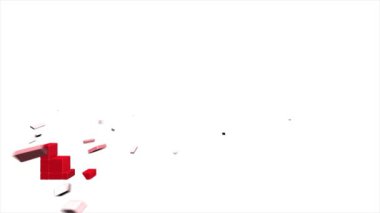 Sosyal ve haber medyası veya pazarlama kavramı için Sahte Haberler tipografisi vurgulandı. 4K görüntü. Web siteleri veya diğer kaynaklar için resimleyici olarak kullanılabilir