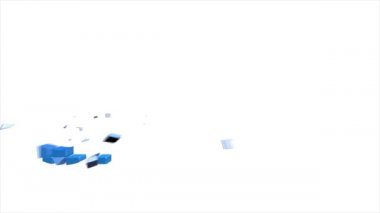 Mesela shere metin canlandırılmış başlık vurgusu slaytı yaklaşıyor, krom beyaz ekran görüntüsü