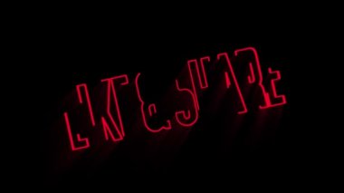 Örneğin shere metin canlandırılmış başlık vurgusu slaytı yaklaşıyor, krom siyah ekran görüntüsü