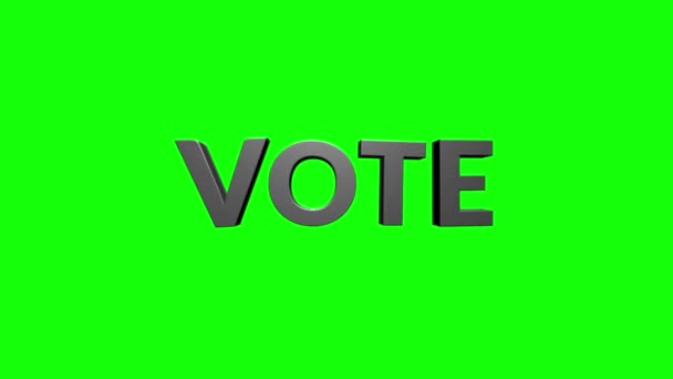 Voto, migliore animazione, miglior segno e icona — Video Stock