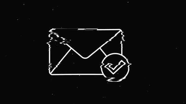 Eski dijital ekran dikişsiz döngü animasyonunda çizgi panosu kontrol Hud holografik sembolü. Kalpler. Dinamik retro ve neşeli. Renkli ve klasik video görüntüleri