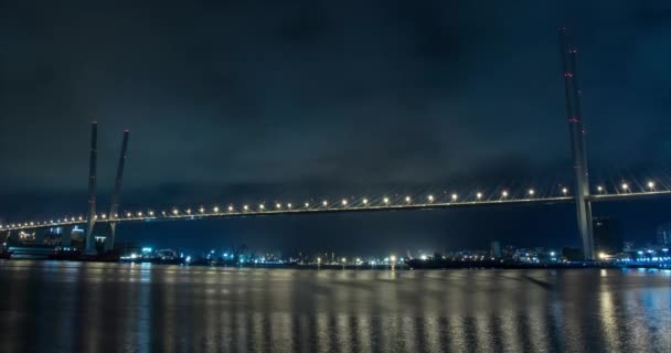 Міст через затоку — стокове відео