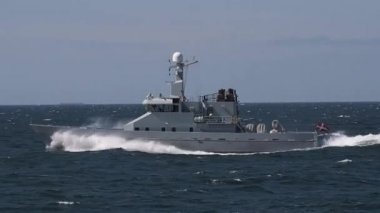 Sahil üzerinde bornholm Danimarka sahil güvenlik