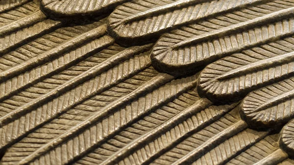 Asur Lamassu kanat ayrıntı