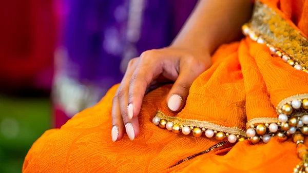 Posh Indian hand — Stock Photo, Image