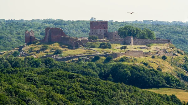 Den medeltida borgen Hammershus — Stockfoto