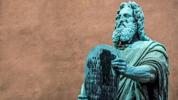 Estatua de Moisés — Foto de Stock