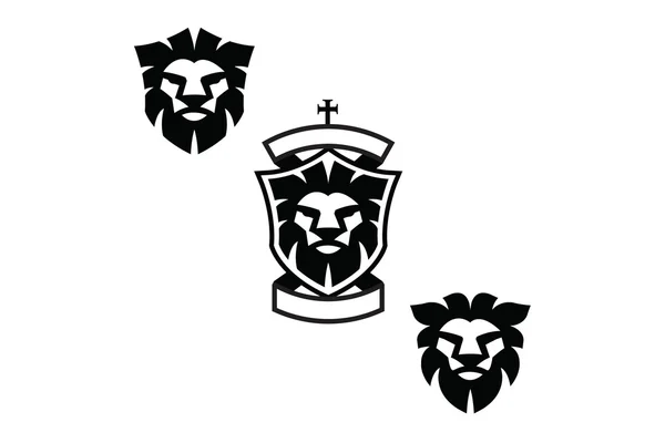 Lion heads Vector Graphics
