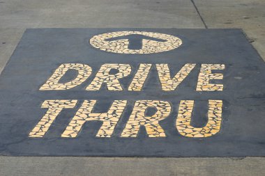 sürücü işareti yere sokmak